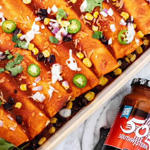 505 Pack 3 (2 1 Southwestern Variety of Roasted Green Chile & Red Enchilada Sauce)