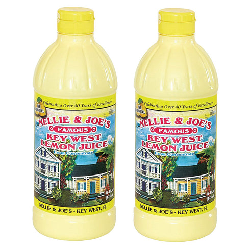 Nellie & Joe's Nellie & Joes Key West Lemon Juice 16 oz (Pack of 2)
