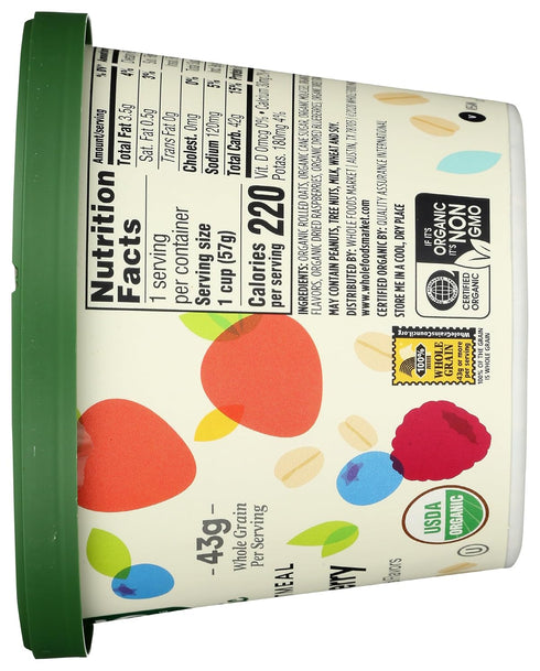 365 2 by Whole Foods Market, Organic Triple Berry Instant Oatmeal, Single Serve, Ounce