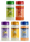 Popcorn Seasoning Variety Pack, 5 Gourmet Popcorn Flavoring Kit, 2.5 OZ