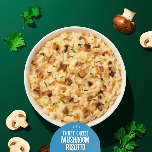 3 8 2.6 oz Knorr Rice Cup Cheese Mushroom Risotto ct Delicious Rice Dish No Artificial Flavors or Preservatives