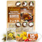 TOG999, Organic Dandelion Wolfberry Tea, 9 Herbal Ingredients, Traditional Recipe Tea for