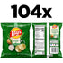 1 (Pack 104) Lay's Potato Chips, Sour Cream & Onion, Ounce