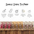 Dozy Packets, 9-Pack Oats Overnight Oatmeal Chocol'oat Lovers Variety Box with Rolled Oats, Chia Seeds, and Date