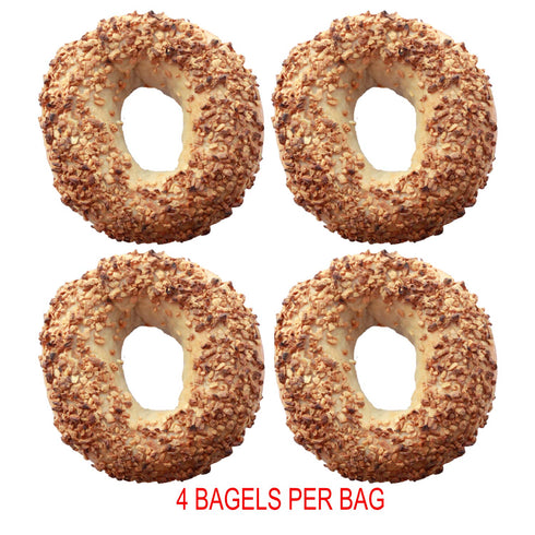 (12 Greater Knead Gluten Free Bagel - Garlic - Vegan, non-GMO, Free of Wheat, Nuts, Soy, Peanuts, Tree Nuts bagels)
