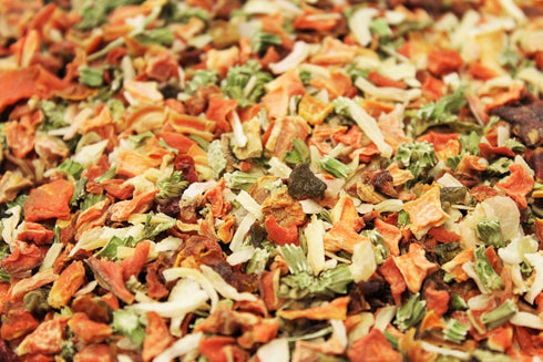 2 lbs (32 oz) Vegetable Soup Mix by Its Delish, Bag Bulk | Dehydrated Mixed Vegetables, Dry Veggie Flakes Mix
