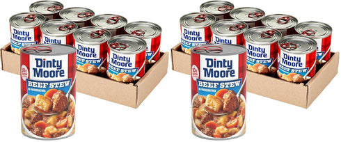 Dinty Moore Beef Stew, 15 oz, Fully Cooked & Ready-To-Eat with Fresh Potatoes &