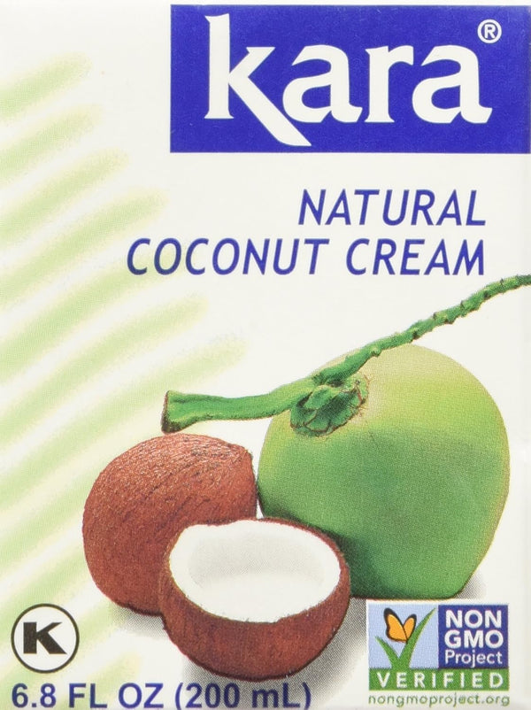 KARA Coconut Cream 6.80 Oz (4 Units)