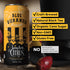 16 oz (12 Pack) Blue Durango Iced Tea - Long Arm Citrus - Black Tea, Lemon, Prickly Pear, Pomegranate - Low Sugar