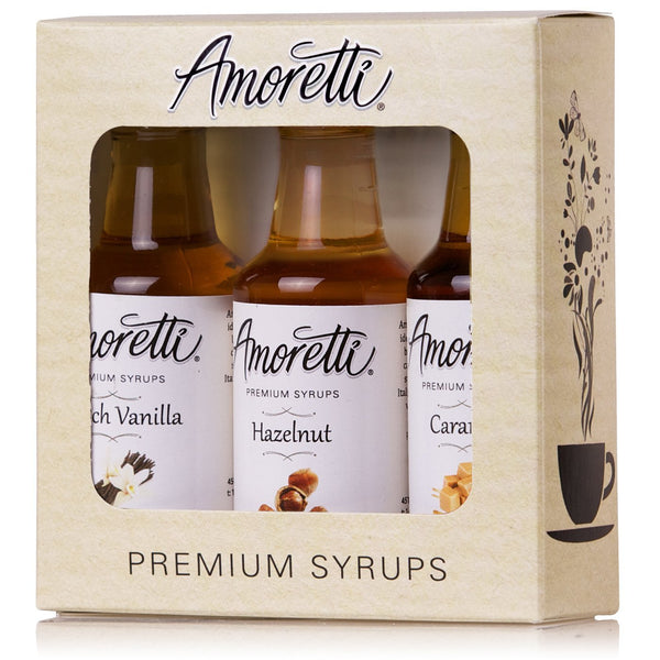 Amoretti Classic Syrups, 3 Pack, 1.69 Fl oz