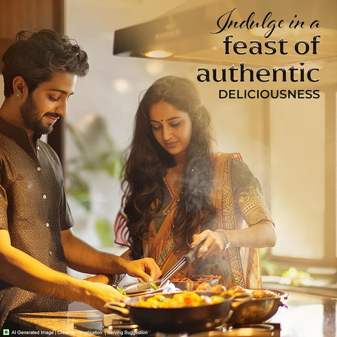 Pack 6 10 Kitchens of India Ready To Eat Dinner Variety of - Ounces, Authentic Vegetarian Indian Food, Gluten-Free