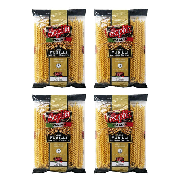 Sophia Pasta Long Fusilli "Col Buco" - 16oz (4-pack)