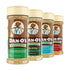 Dan-O's Cheesoning Block Seasoning Set, Small Bottles, 4 Pack, Includes Ranch Cheesoning,
