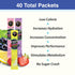 4C Pack 40 (14 12 Strawberry/14 Energy Rush PSD with Electrolytes Variety Stix, ct Lemonade, Grape)