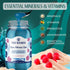 Pack 1 TrueSeaMoss Sea Moss Gel Made in USA Wildcrafted Seamoss, Fruits & Jarred Vegetables Blue Spirulina, of (Labels