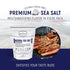 Commercial 20 Natural Sea Salt Medium Grain, Gluten-Free Bulk Sea Salt for Use, No Artificial Additives, Pounds