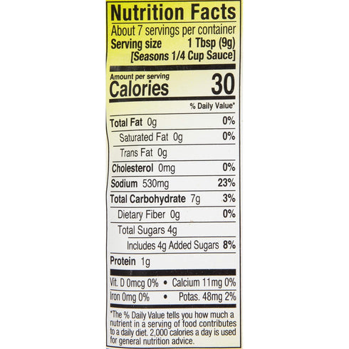 2.5 (Pack 12) Orrington Farms Chicken Slow Cooker Mix, Teriyaki, Ounce