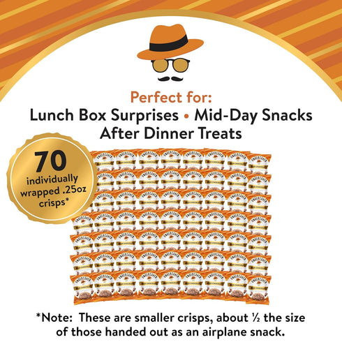 70-Count, Undercover Snacks Chocolate Quinoa Crisps - Milk Chocolate | Individually Wrapped Crisps | Gluten Free