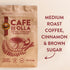 12 (Pack 2), Caf De Olla Ground Coffee, Ounce of Cinnamon and Brown Sugar Spiced Mexican Dark Roast Coffee by La