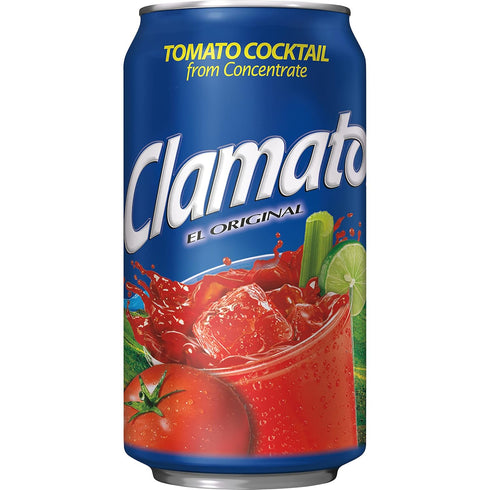 11.5 oz (Pack 24), Clamato Original Tomato Cocktail, fl can of Flavored With Tomato Juice & Spices, Perfect Mixer