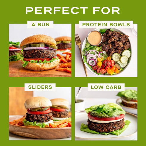 Abbot's Butcher 8 Abbot's, Veggie Burger Italian Herb, Ounce