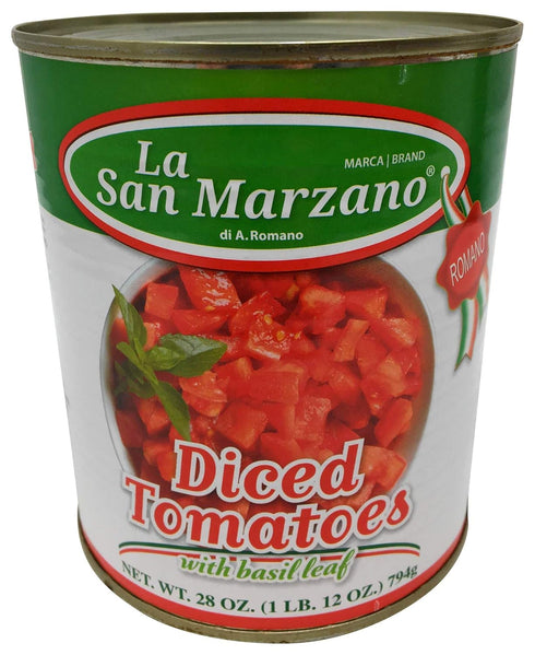 6 Pack, 100% 6 28 Oz Packed La San Marzano Italian Diced Chopped Crushed Tomatoes, Product of Italy, x Can, Italian