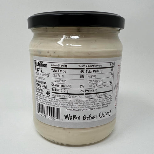 15oz Mad Butcher Queso Blanco Jar