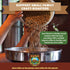 1LB Low Acid Organic Coffee Whole Bean, Mold-Free & Stomach Friendly by Java Planet, Coconut and Hazelnut, Medium Dark