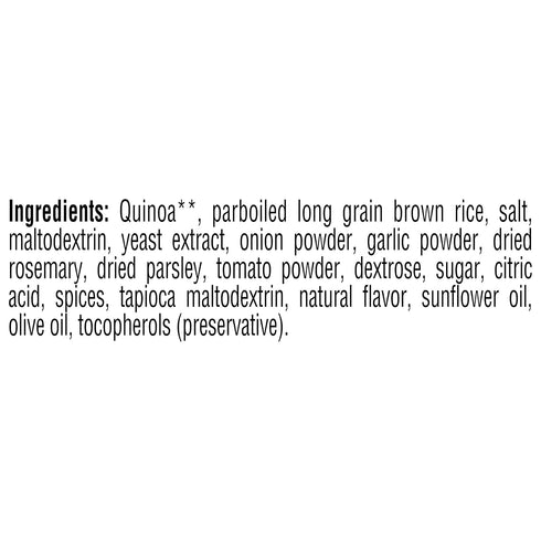 4.9 (Pack 6 Quaker Near East Quinoa and Brown Rice Blend, Rosemary and Olive Oil Ounce of Boxes)