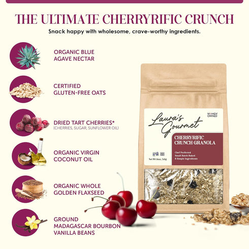 16 OZ LORD NUT LEVINGTON CherryRific Crunch Granola