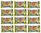 Elmer Chocolate Elmer Gold Brick Eggs - Pack of 12 - Milk Chocolate Covered