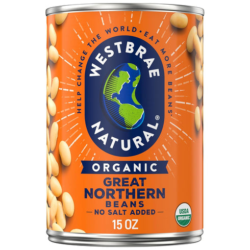 Westbrae Natural, Vegetarian Organic, Great Northern Beans, 15 oz