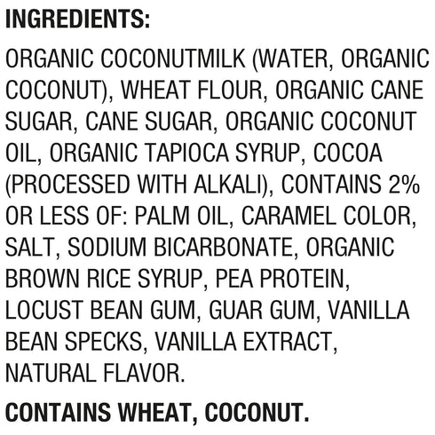 SO DELICIOUS Frozen 8 Pack Dairy Free Coconut Milk Dessert Sandwich, Vanilla Bean, Vegan, Non-GMO Project Verified