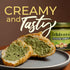 12.34 oz (350 Dellabuona CRUNCHY Pistachio Cream VALUE JAR g) Glass Jar Smooth and velvet with Pistachio Crunch