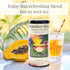 50 The Republic of Tea PassionFruit Papaya Black Tea Bags, Naturally Caffeinated, Servings
