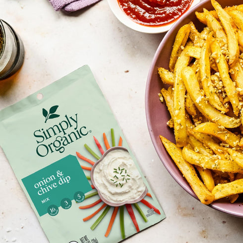 Simply Organic Onion & Chive Dip Mix, Certified Organic, 1 oz