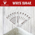 Pack Packets (100 Count Office Roast White Sugar Sticks - Sweeteners for Coffee, Tea & Beverages Includes White Cane