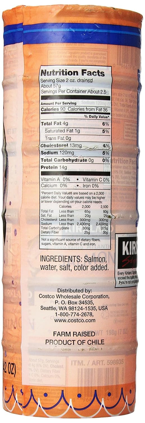 KIRKLAND Salmon-7 oz, 6 Altlantic ct