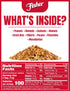 5 oz, Filberts, Fisher Mixed Nuts Ice Cream Topping, Peanuts, Almonds, Cashews, Walnuts, Brazil Nuts, Pecans