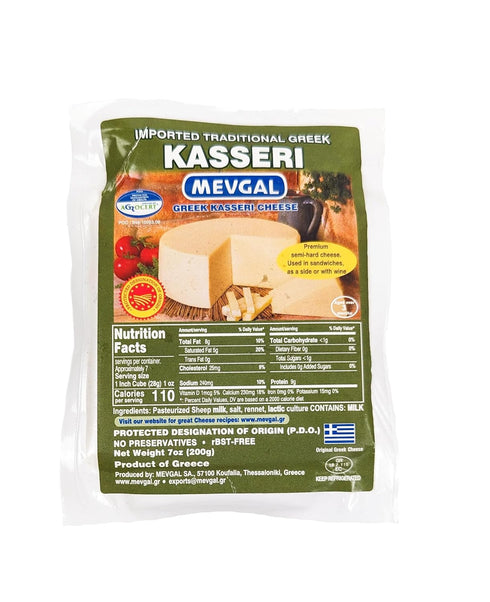 Generic Mevgal Greek Kasseri 7 oz, 1