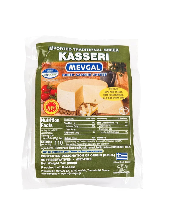 Generic Mevgal Greek Kasseri 7 oz, 1