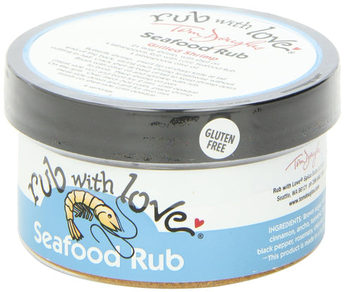 3.5 Chef Tom Douglas Rub With Love Seafood Rub, Ounce