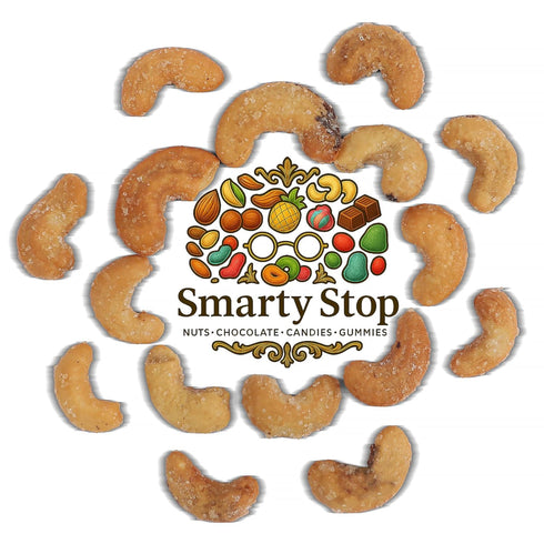 Smarty Stop 2 (Pack 1)) Cashew (Honey Roasted Cashews, Pound