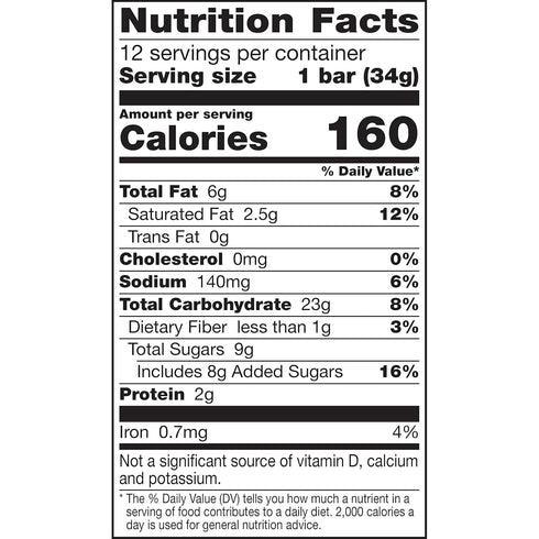 12 14.4 OZ Nature Valley Granola Bars, Sweet and Salty Nut, Cashew, ct