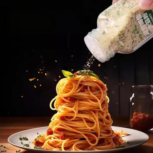 BAHWJCTO 110g Parsley Garlic Salt Seasoning, Mixed Herb Blend for Western Cuisine, Steak, Pasta, Low Fat Cooking