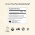 16 Pack (4 Packs) Yogi Tea Pure Decaf Green Tea - Bags per - Organic & Decaffeinated - Supports Overall Health