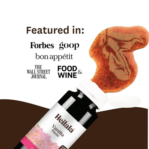8 oz Vanilla Bean Paste for Baking - Heilala Vanilla Paste Perfect for Every Baker, Value-Sized, Made Using Sustainably