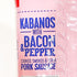 4.2 oz 120g (pack Dry Thin Kabanos, with Bacon and Pepper, Cooked, Smoked and Dried Pork Sausage, Polish Traditional