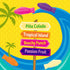 Gummy 12 8 oz SWEDISH FISH Mini Tropical Soft & Chewy Candy, Bulk Candy, - Bags