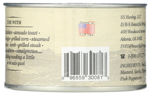 Beautiful Briny Sea 6 , Sea Salt French Picnic, Ounce
